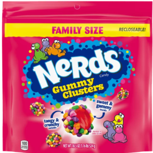 Nerds Gummy Clusters, Rainbow, 18.5 oz 1