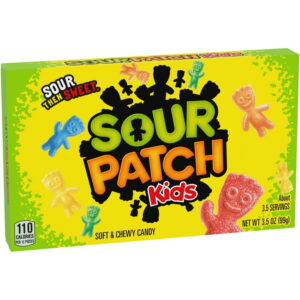 SOUR PATCH KIDS Original Soft & Chewy Candy, 3.5 oz (85.3 Gr)